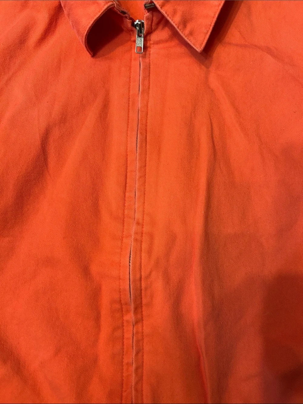 J. Crew Harrington Orange Men’s Jacket. Size M